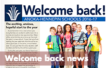 Welcome back news